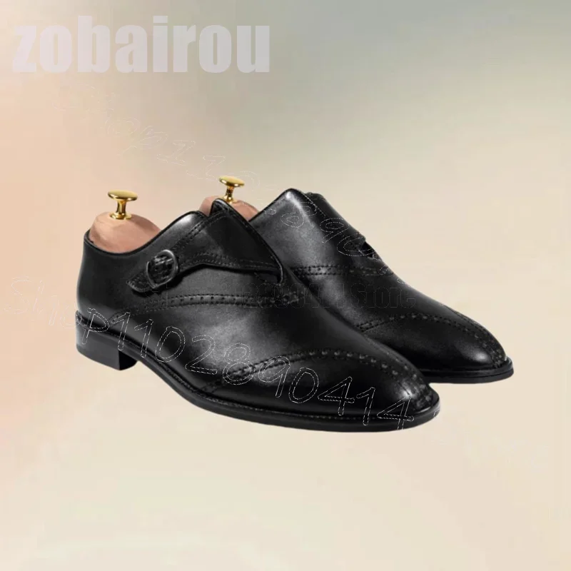 Black Carving Design Buckle Men Oxford Shoes Fashion Slip On Men Shoes Luxurious Handmade Party Banquet Office Men Dress Shoes
Black Carving Design Buckle Men Oxford Shoes Fashion Slip On Men Shoes Luxurious Handmade Party Banquet Office Men Dress Shoes