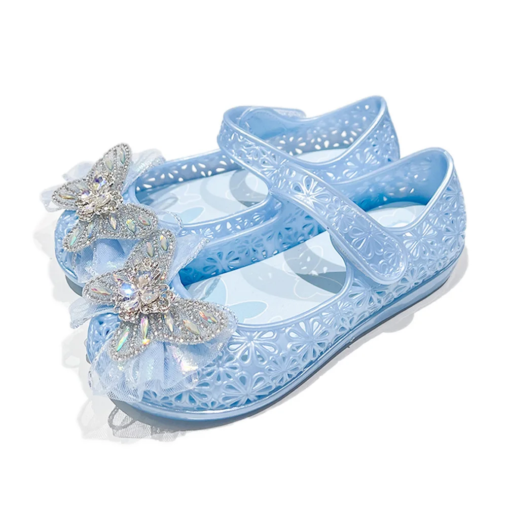 2026 Summer Toddler Girls Sandals Blue Crystal Kid's Princess Beach Shoes Soft Sole Non-Slip Breathable Baby Jelly Footwear
2026 Summer Toddler Girls Sandals Blue Crystal Kid's Princess Beach Shoes Soft Sole Non-Slip Breathable Baby Jelly Footwear