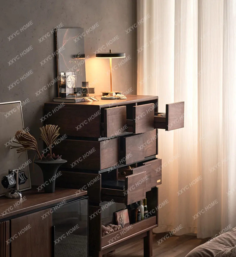 LSolid wood multi-drawer ten chest cabinet sofa side cabinet living room locker
LSolid wood multi-drawer ten chest cabinet sofa side cabinet living room locker