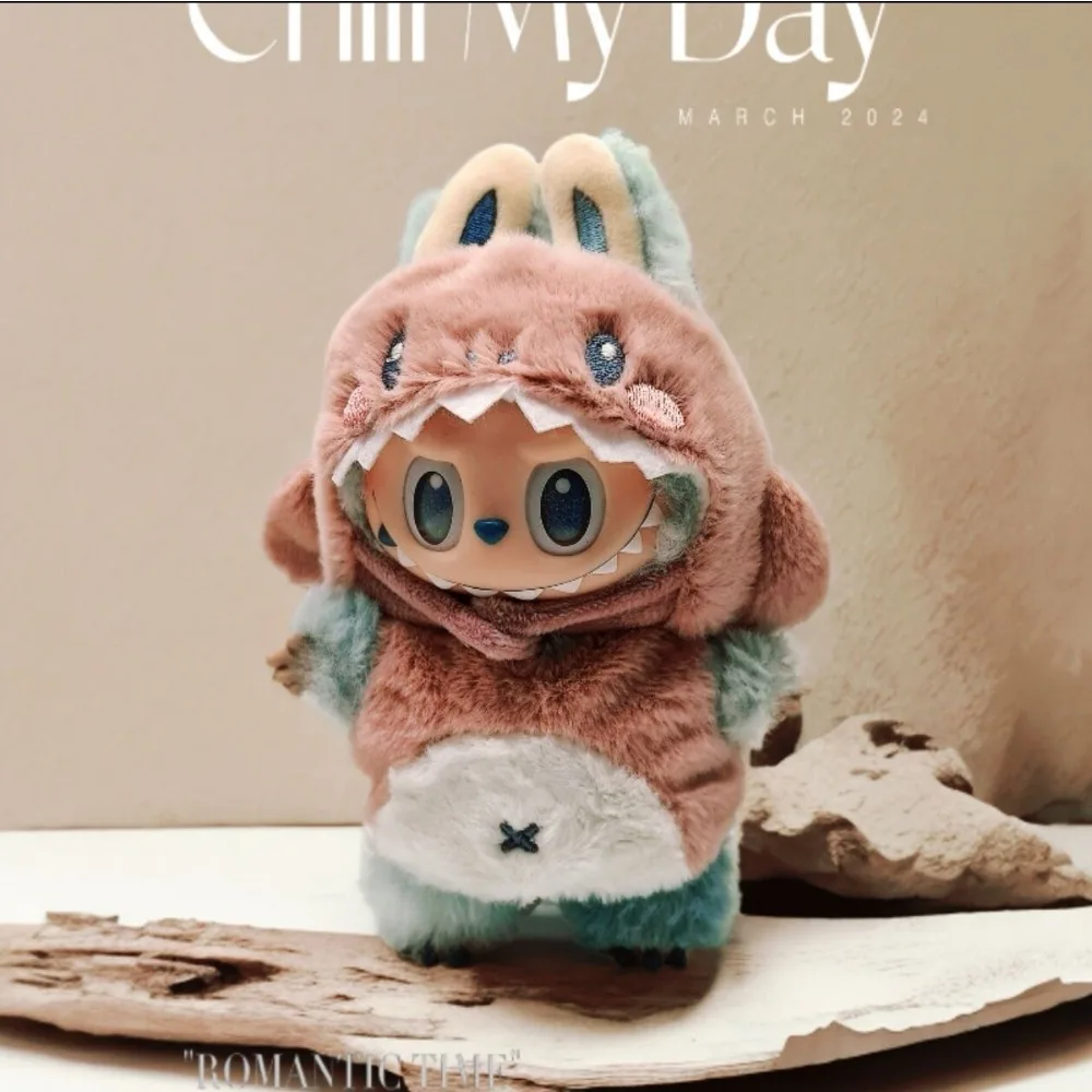 17cm Labubu Doll Clothes Outfit Soft Plush Animal Coat Dinosaur Shark Dress Up Dolls Accessories Children's Gift Toy in Stock
17cm Labubu Doll Clothes Outfit Soft Plush Animal Coat Dinosaur Shark Dress Up Dolls Accessories Children's Gift Toy in Stock