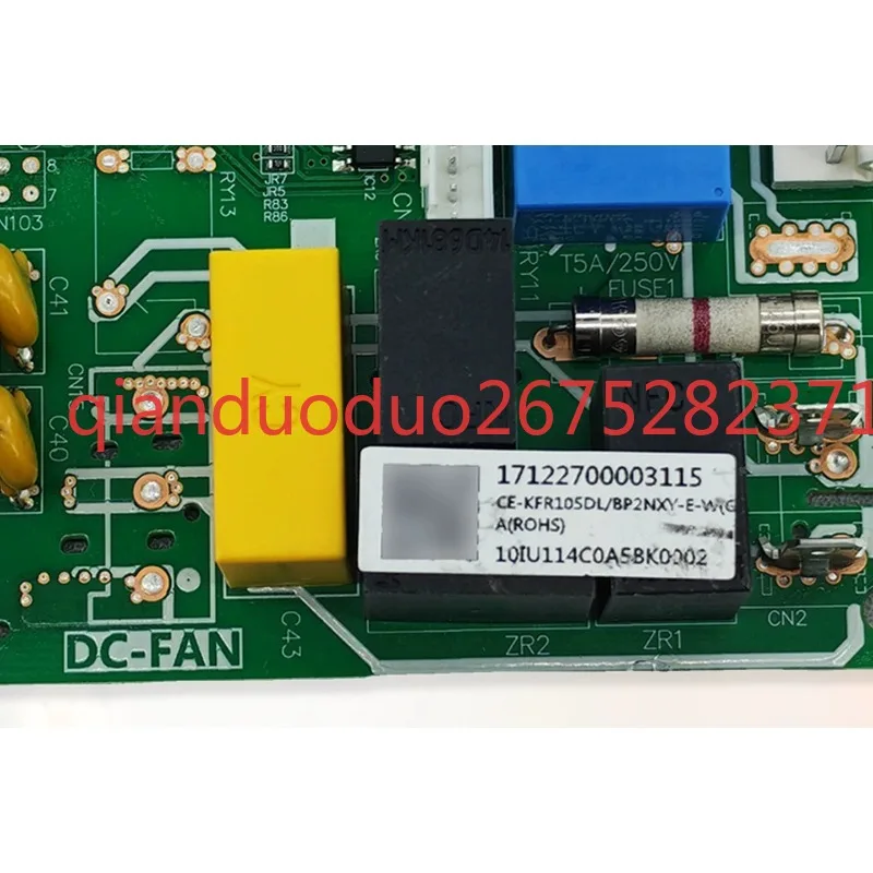CE-KFR105DL/BP2NXY-E-W Original New Main Control Board for Midea Export Air Conditioning Indoor Unit Control Board
CE-KFR105DL/BP2NXY-E-W Original New Main Control Board for Midea Export Air Conditioning Indoor Unit Control Board