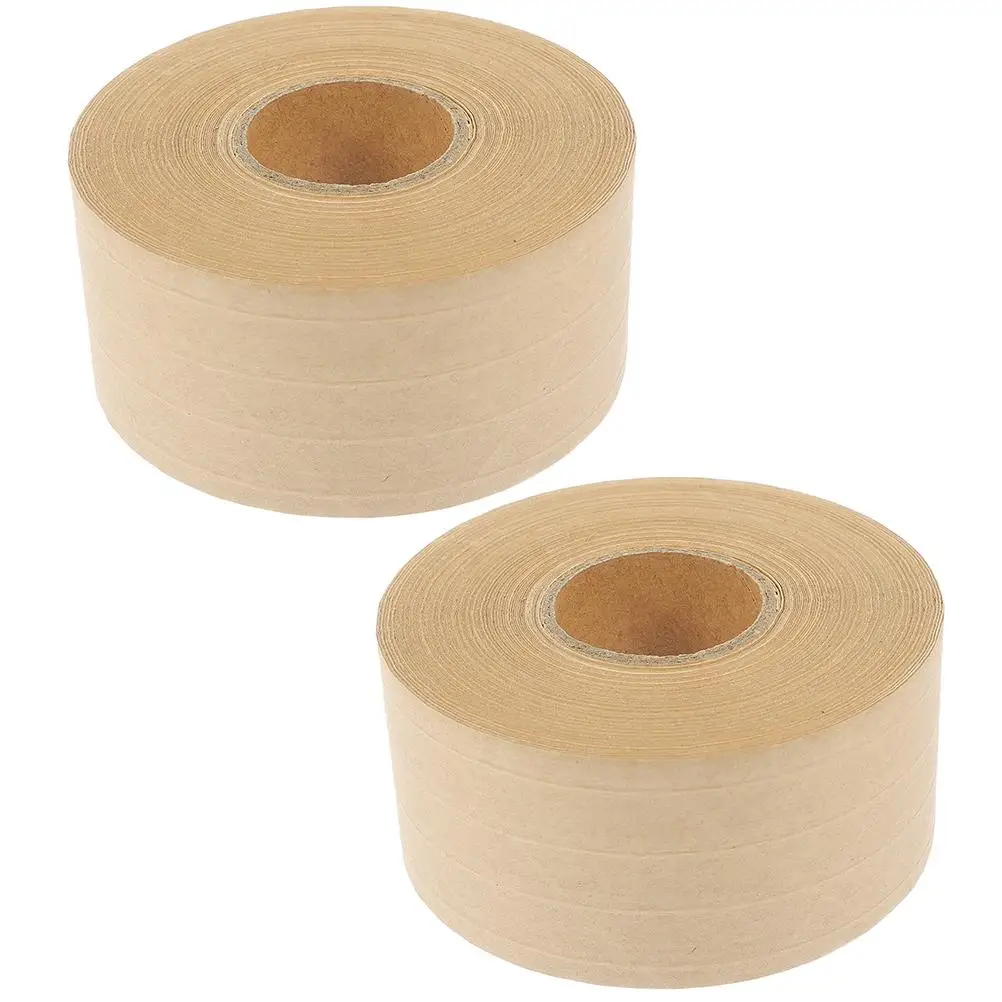 2 Rolls High Adhesive Tape Reinforced Surface Prevents Scratches Excellent Adhesion Cardboard Boxes Water Activated Paper Tape
2 Rolls High Adhesive Tape Reinforced Surface Prevents Scratches Excellent Adhesion Cardboard Boxes Water Activated Paper Tape