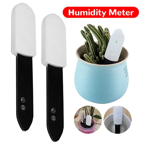 Soil Moisture Sensor Monitor Plants Moist Testing Tool Soil Hygrometer Humidity Household Garden Planting Elements