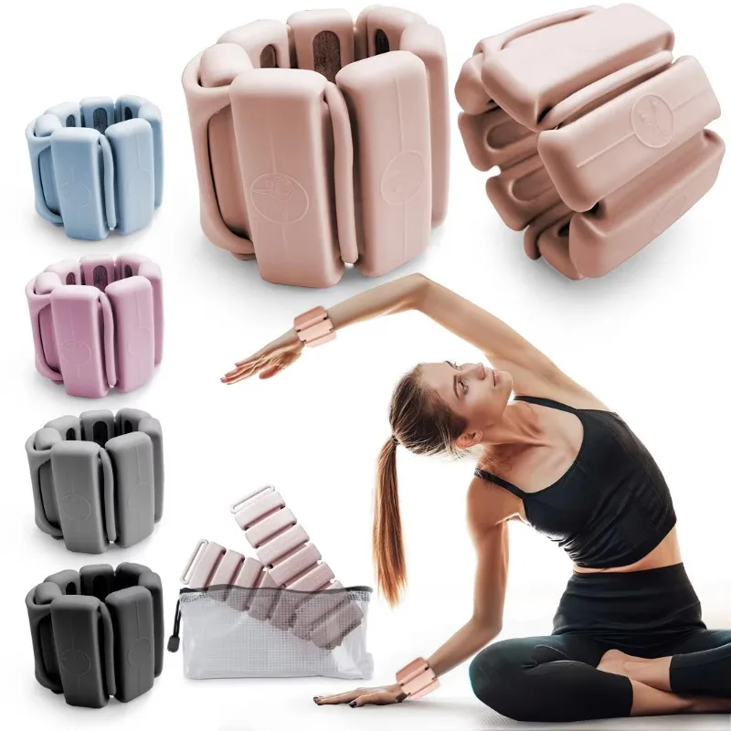Running Adjustable Weight Yoga Fitness Training Crossover Silicone Weight Bracelet
Running Adjustable Weight Yoga Fitness Training Crossover Silicone Weight Bracelet