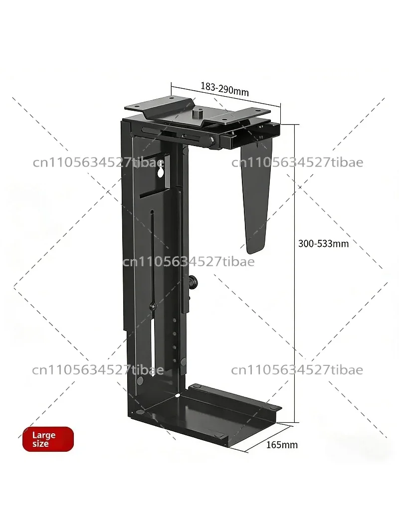 PC Case Under Desk Mount Holder No Drill CPU Hanger Side Clamp Computer Host Bracket Adjustable
PC Case Under Desk Mount Holder No Drill CPU Hanger Side Clamp Computer Host Bracket Adjustable