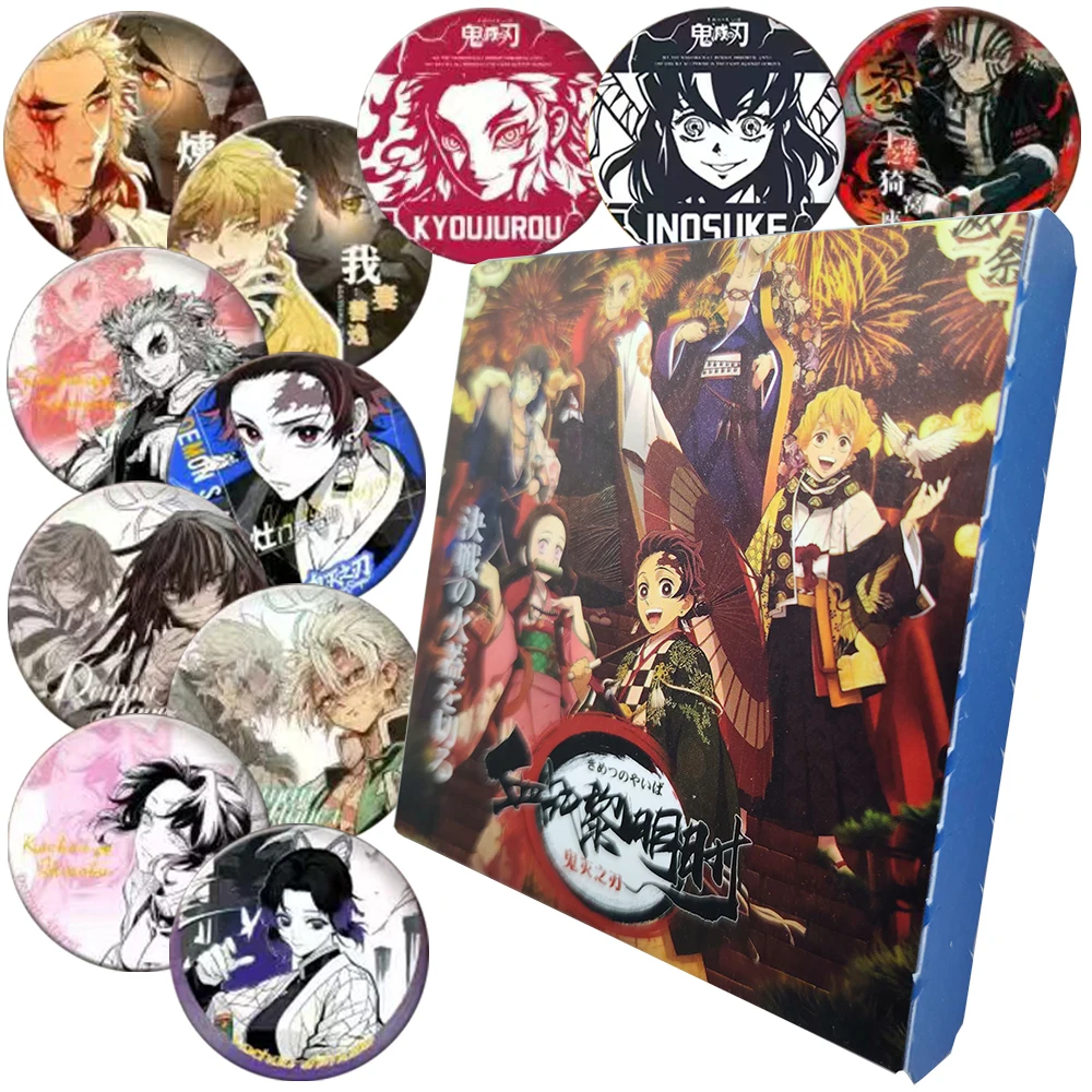 Детская коллекция «Убийца демонов», изысканный значок, игрушки, фэнтезийные приключения, аниме, главный герой, группа, креативная брошь, подарок для фанатов, косплей
Детская коллекция «Убийца демонов», изысканный значок, игрушки, фэнтезийные приключения, аниме, главный герой, группа, креативная брошь, подарок для фанатов, косплей