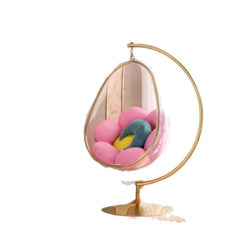 Nordic style space chair, acrylic Internet celebrity glass ball transparent hemisphere hanging chair
Nordic style space chair, acrylic Internet celebrity glass ball transparent hemisphere hanging chair
