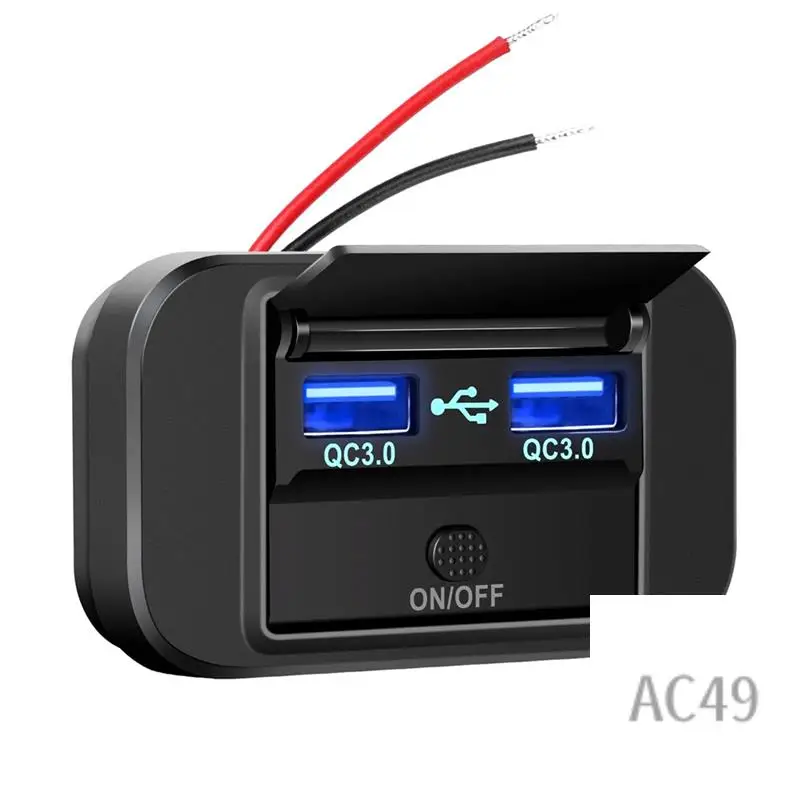 C9-2Piece 12V RV USB-розетка 36W Dual QC3.0 USB Автомобильное зарядное устройство Розетка 12V 24V Автомобильное зарядное устройство Панель переключателя с крышкой
C9-2Piece 12V RV USB-розетка 36W Dual QC3.0 USB Автомобильное зарядное устройство Розетка 12V 24V Автомобильное зарядное устройство Панель переключателя с крышкой