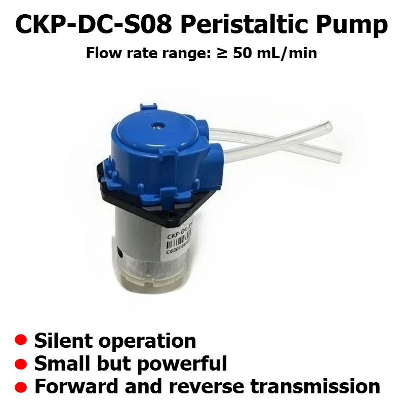 Peristaltic pump 12V small-sized liquid quantitative metering liquid extraction circulation high-flow self-suction pump
Peristaltic pump 12V small-sized liquid quantitative metering liquid extraction circulation high-flow self-suction pump