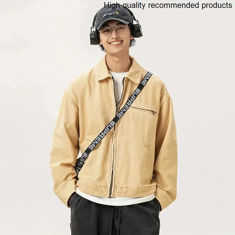 Wash Denim Motorcycle Jacket Vintage Men Women Streetwear Fashion Loose Casual Plus Size Short Cargo Jacket Jeans Coat Outerwear
Wash Denim Motorcycle Jacket Vintage Men Women Streetwear Fashion Loose Casual Plus Size Short Cargo Jacket Jeans Coat Outerwear