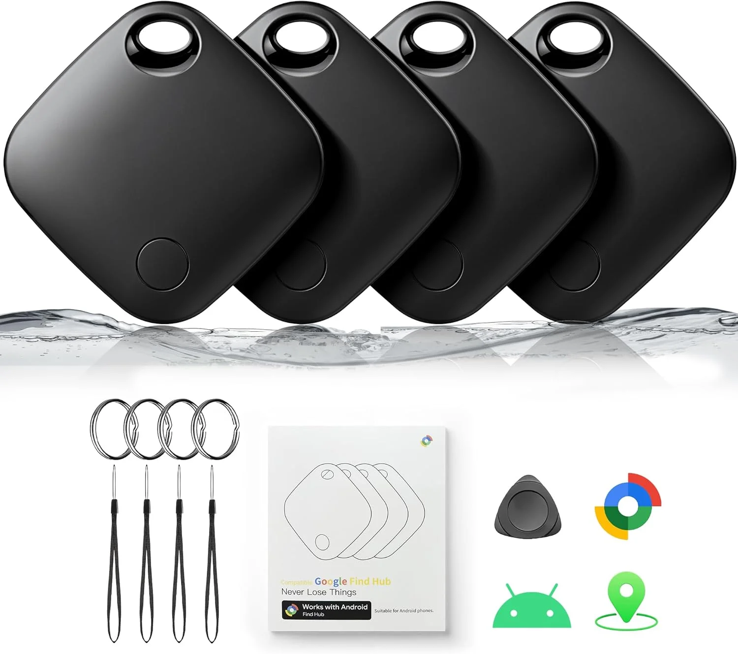Air Tracker Smart Tags for Android,Tracker Tags,Google Find Trackers for Google'S Find Hub App,for Keys,Wallets,Luggage
Air Tracker Smart Tags for Android,Tracker Tags,Google Find Trackers for Google'S Find Hub App,for Keys,Wallets,Luggage