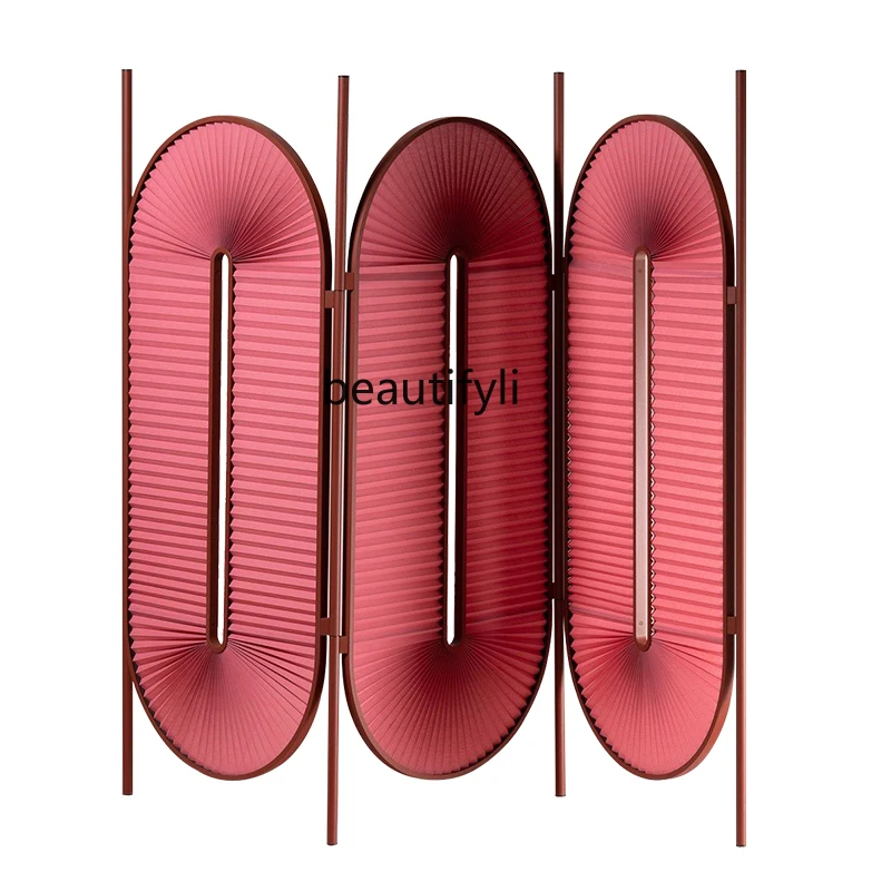 Designer Restaurant Pleated Cloth Screen Simple Partition Accordion Partition Hallway Folding Screen
Designer Restaurant Pleated Cloth Screen Simple Partition Accordion Partition Hallway Folding Screen