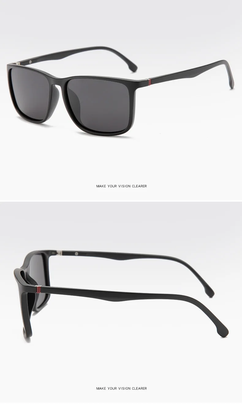 Kwadratowe spolaryzowane okulary mężczyźni Anti Glare Minus Tea Lens 25 S9faf886aad5c400e8d2e0eaebc616d93y