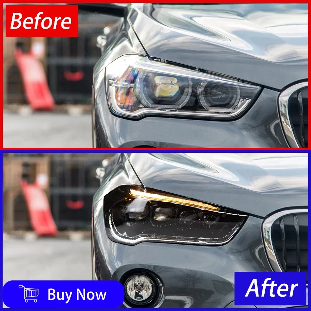 Для BMW X1 F48 F49 2016-2019 год обновления передние фары автомобиля светодиодные фары автомобиля в сборе с четырьмя линзами проектора аксессуары
Для BMW X1 F48 F49 2016-2019 год обновления передние фары автомобиля светодиодные фары автомобиля в сборе с четырьмя линзами проектора аксессуары