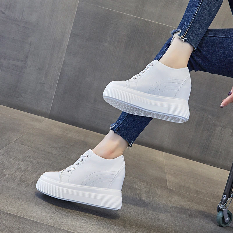 Women's Chunky Sneakers Autumn Genuine Leather Casual Women Shoes Hidden Heel Ladies Sneakers Women White Shoes Chunky Sneaker
Women's Chunky Sneakers Autumn Genuine Leather Casual Women Shoes Hidden Heel Ladies Sneakers Women White Shoes Chunky Sneaker
