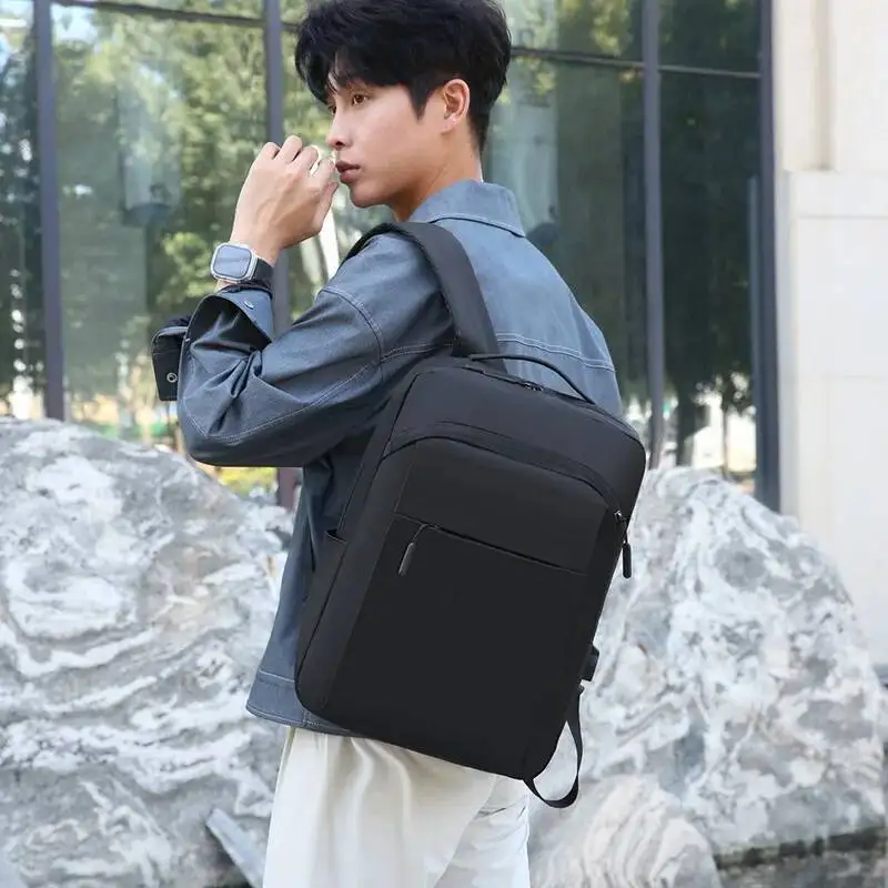 2025 Good Quality Casual Travel Backpack For Men Large Capacity Laptop Bag Double-Shoulder Lightweight Commuting Travel Backpack
2025 Good Quality Casual Travel Backpack For Men Large Capacity Laptop Bag Double-Shoulder Lightweight Commuting Travel Backpack