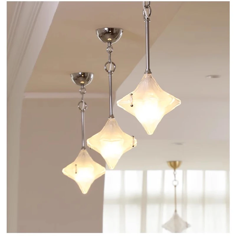 Nordic modern chandelier, star glass chandelier, hallway ceiling light, balcony, bedroom, bedside, dining room light
Nordic modern chandelier, star glass chandelier, hallway ceiling light, balcony, bedroom, bedside, dining room light