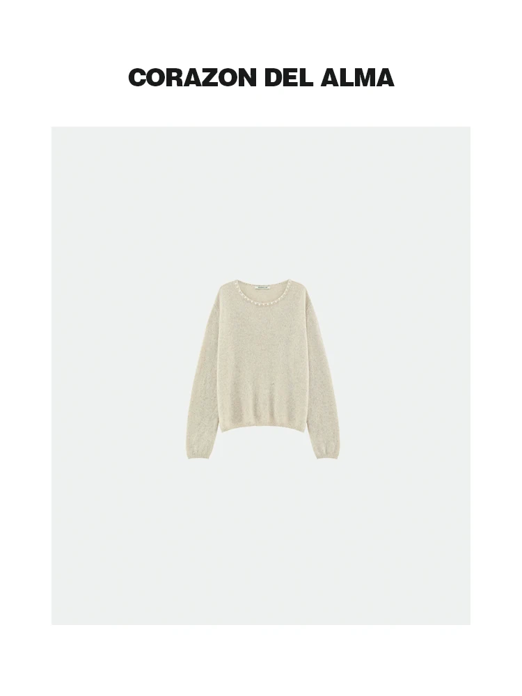 Приятный для кожи осенне-зимний вязаный свитер круглый для похудения из смеси шерсти ручной работы из кроличьей кожи с бусинами, теплый модный
Приятный для кожи осенне-зимний вязаный свитер круглый для похудения из смеси шерсти ручной работы из кроличьей кожи с бусинами, теплый модный