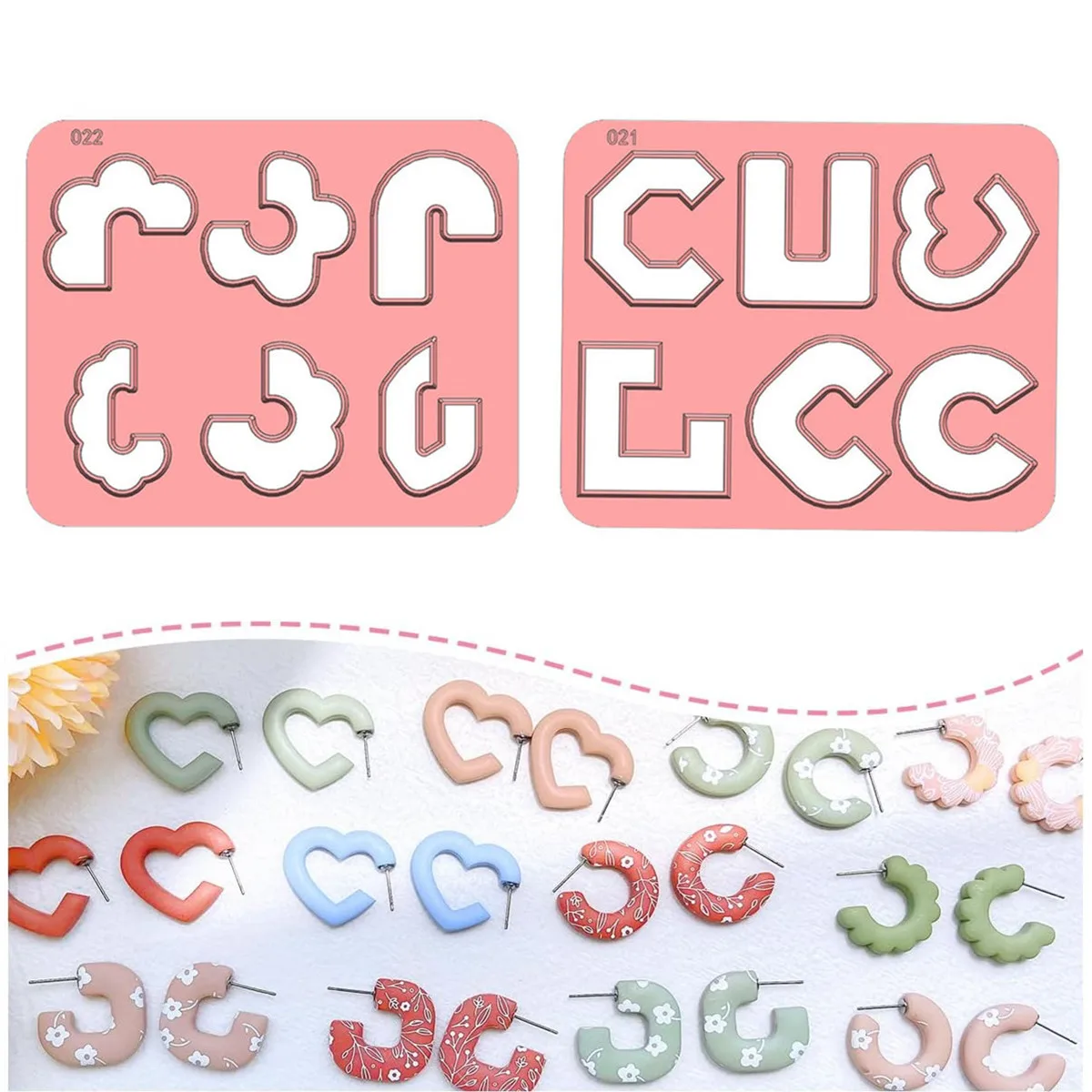 J Shapes Polymer Clay Cutters Mold for Jewelry Earrings Making Pottery Diy Ceramic Pendant Craft Supplies Tools
J Shapes Polymer Clay Cutters Mold for Jewelry Earrings Making Pottery Diy Ceramic Pendant Craft Supplies Tools