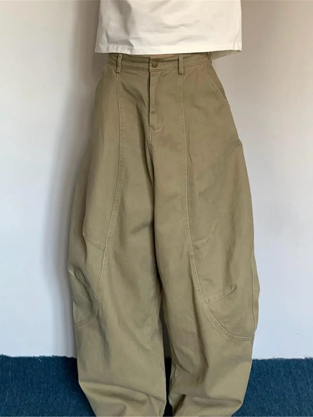 American Retro Loose Knife Pants Men Women Sli Casual High Street Workwear Deconstructed Simple Wide Leg Leisure Trousers
American Retro Loose Knife Pants Men Women Sli Casual High Street Workwear Deconstructed Simple Wide Leg Leisure Trousers