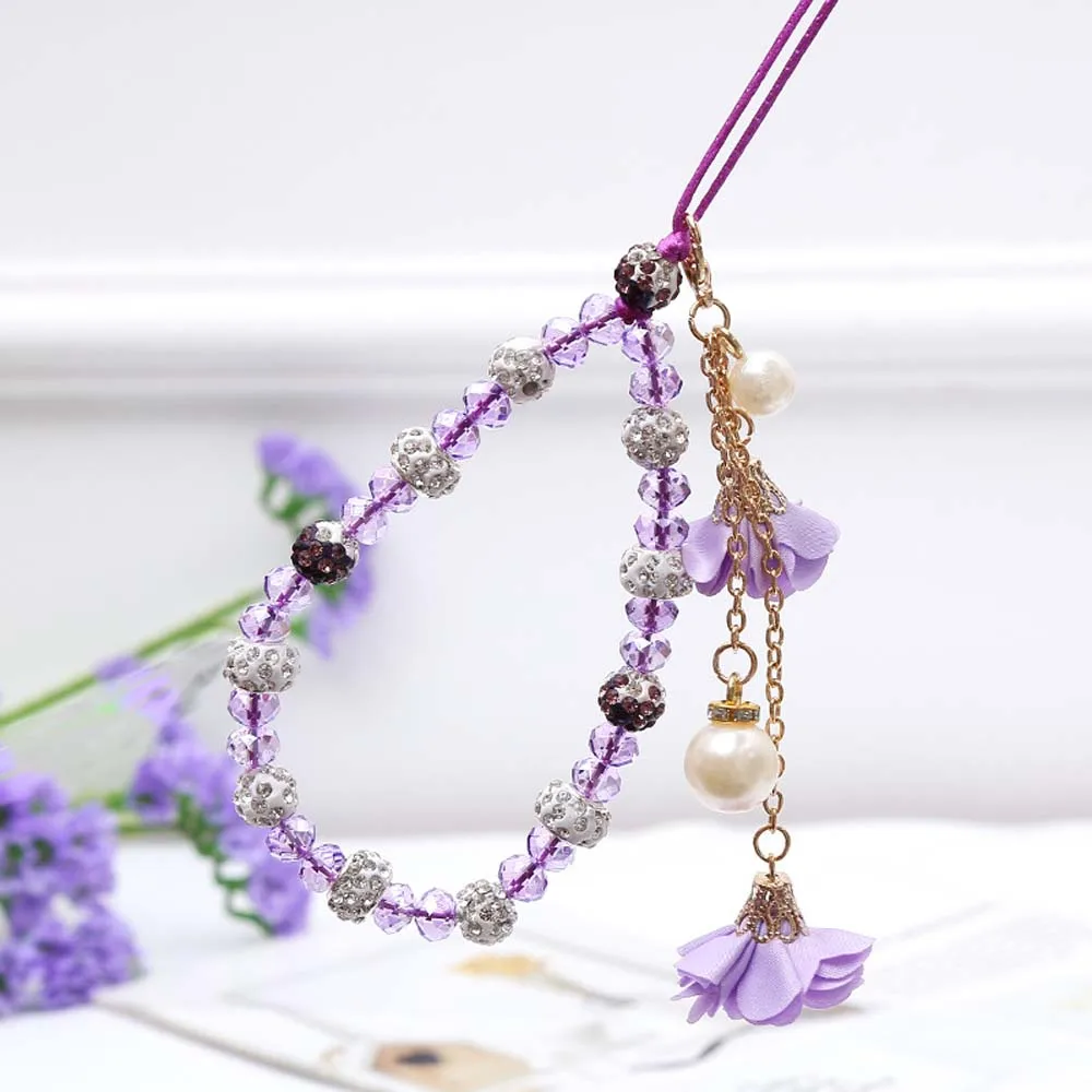 Cord Hand Strap Bracelet Flower Pendant Mobile Accessories Cell Phone Lanyard Mobile Phone Strap Lanyard Wrist Straps
Cord Hand Strap Bracelet Flower Pendant Mobile Accessories Cell Phone Lanyard Mobile Phone Strap Lanyard Wrist Straps