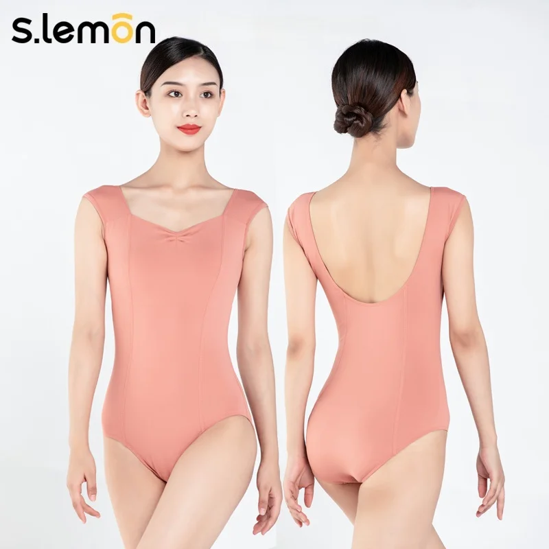 Ballet Leotard Women, DansMineral Cooling Wide Strap V-Neck Ruched Dance Bodysuit for Adult Dancers
Ballet Leotard Women, DansMineral Cooling Wide Strap V-Neck Ruched Dance Bodysuit for Adult Dancers