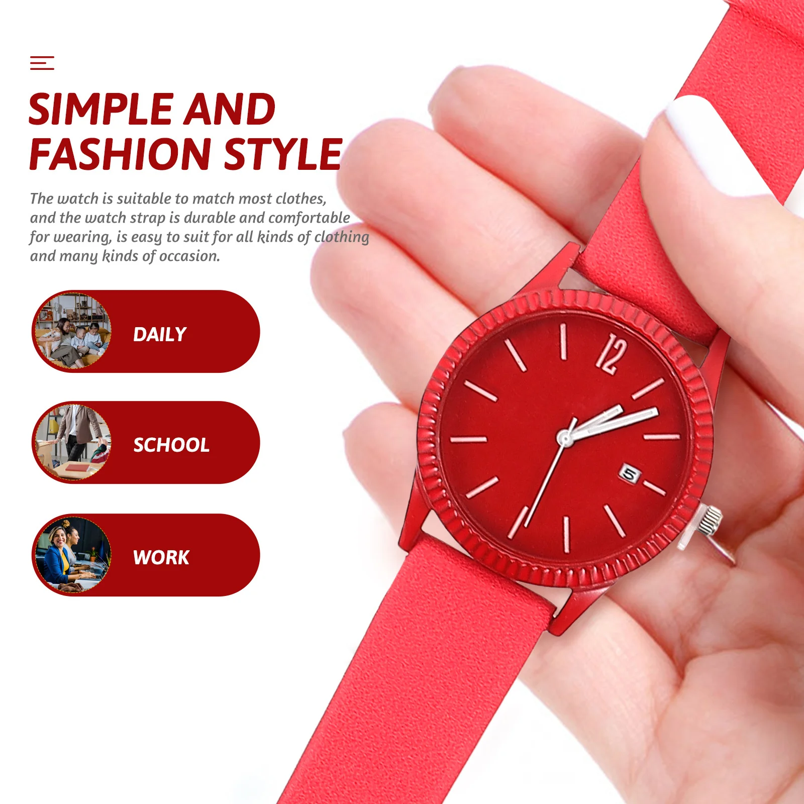 Waterproof Luminous Women Watch Elegant Strap Wristwatch Noctilucence Quartz Watch For Female Adjustable Fashionable
Waterproof Luminous Women Watch Elegant Strap Wristwatch Noctilucence Quartz Watch For Female Adjustable Fashionable