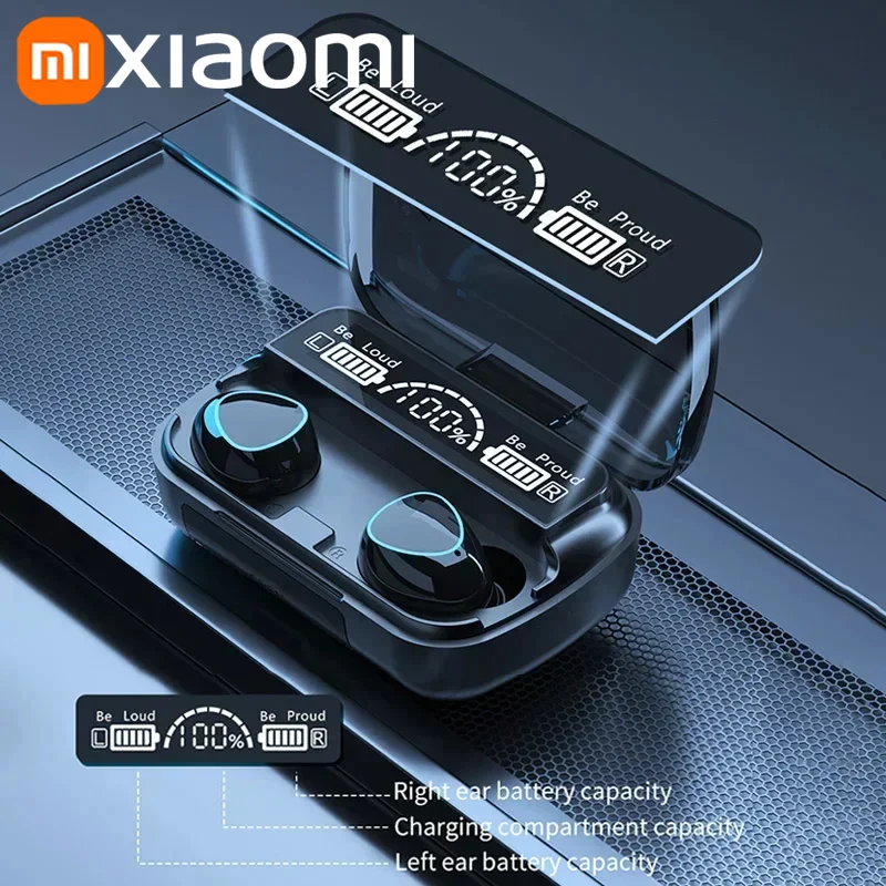 Xiaomi M10 Bluetooth наушники с микрофоном 9D HIFI стерео наушники зарядное устройство беспроводные наушники светодиодный экран
Xiaomi M10 Bluetooth наушники с микрофоном 9D HIFI стерео наушники зарядное устройство беспроводные наушники светодиодный экран