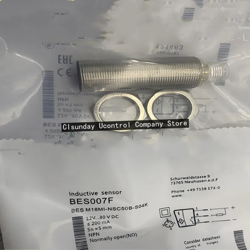 3 шт. новые встраиваемые датчики BES M18MI-NSC50B-S04G BES M18MI-NSC50B-S04K
3 шт. новые встраиваемые датчики BES M18MI-NSC50B-S04G BES M18MI-NSC50B-S04K