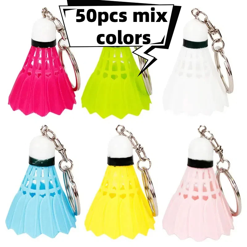 50Pcs Badminton Keychain Sports Pendant Bag Pendant Game Souvenir Keyring
50Pcs Badminton Keychain Sports Pendant Bag Pendant Game Souvenir Keyring