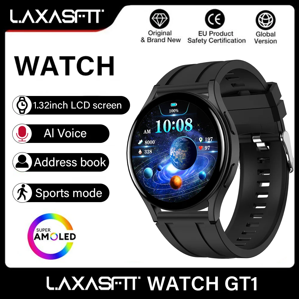 LAXASFIT Smart Watch Full Touch Screen Sport Fitness Watches BT Call Digital Smart Watch Wristwatch For Men Women Gift 2024 New
LAXASFIT Smart Watch Full Touch Screen Sport Fitness Watches BT Call Digital Smart Watch Wristwatch For Men Women Gift 2024 New