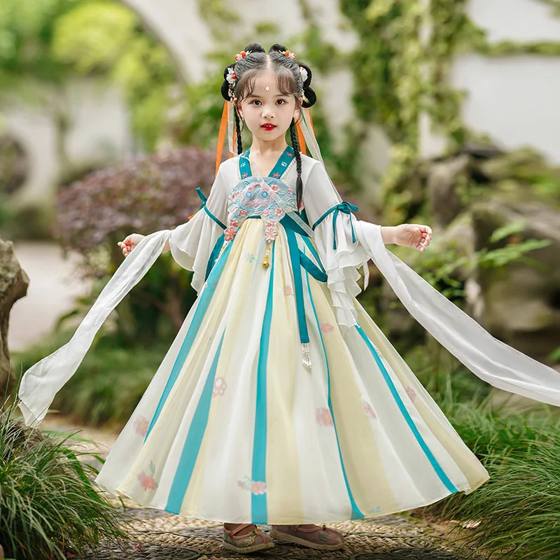 Children's Hanfu Girls' Ancient Clothes Dress Kids Clothes Summer Autumn Skirt Dress Little Girl 2022 Kids Hanfu Chinese Dress
Children's Hanfu Girls' Ancient Clothes Dress Kids Clothes Summer Autumn Skirt Dress Little Girl 2022 Kids Hanfu Chinese Dress