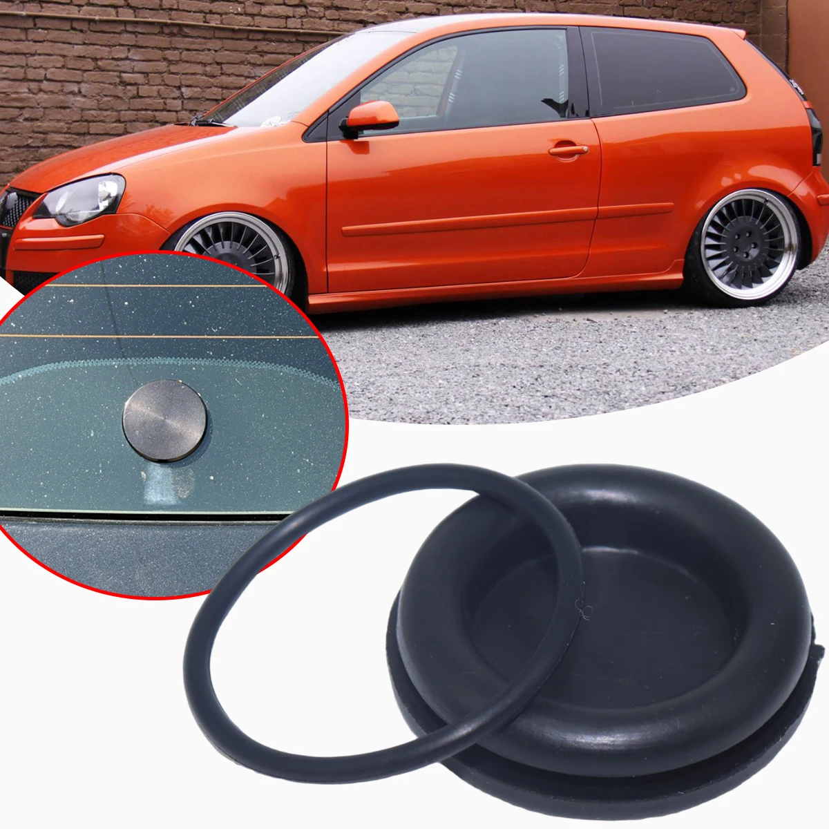 Upgrade Car Rear Windshield Wiper Delete Bung Grommet Blade Rubber Plug for VW Polo MK4 Mk5 6R 9N 2001-2017 Arm Removal Parts
Upgrade Car Rear Windshield Wiper Delete Bung Grommet Blade Rubber Plug for VW Polo MK4 Mk5 6R 9N 2001-2017 Arm Removal Parts