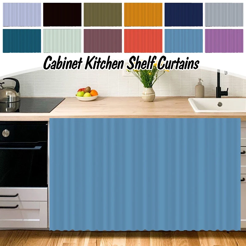 Cabinet Curtain Kitchen Shelf Curtains Cabinet Door Furniture Short Curtain Window Curtain Cupboard Door Cover Home Decor
Cabinet Curtain Kitchen Shelf Curtains Cabinet Door Furniture Short Curtain Window Curtain Cupboard Door Cover Home Decor