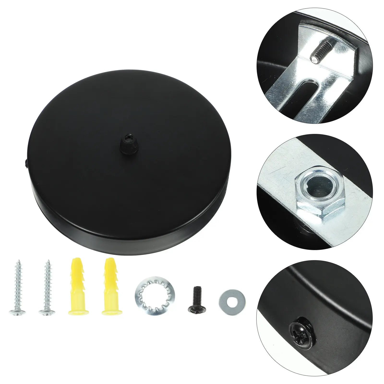 Round Ceiling Canopy Lights Plate Vintage Iron Canopy Ceiling Cover Plate for Chandelier Replacement Light Fixture
Round Ceiling Canopy Lights Plate Vintage Iron Canopy Ceiling Cover Plate for Chandelier Replacement Light Fixture
