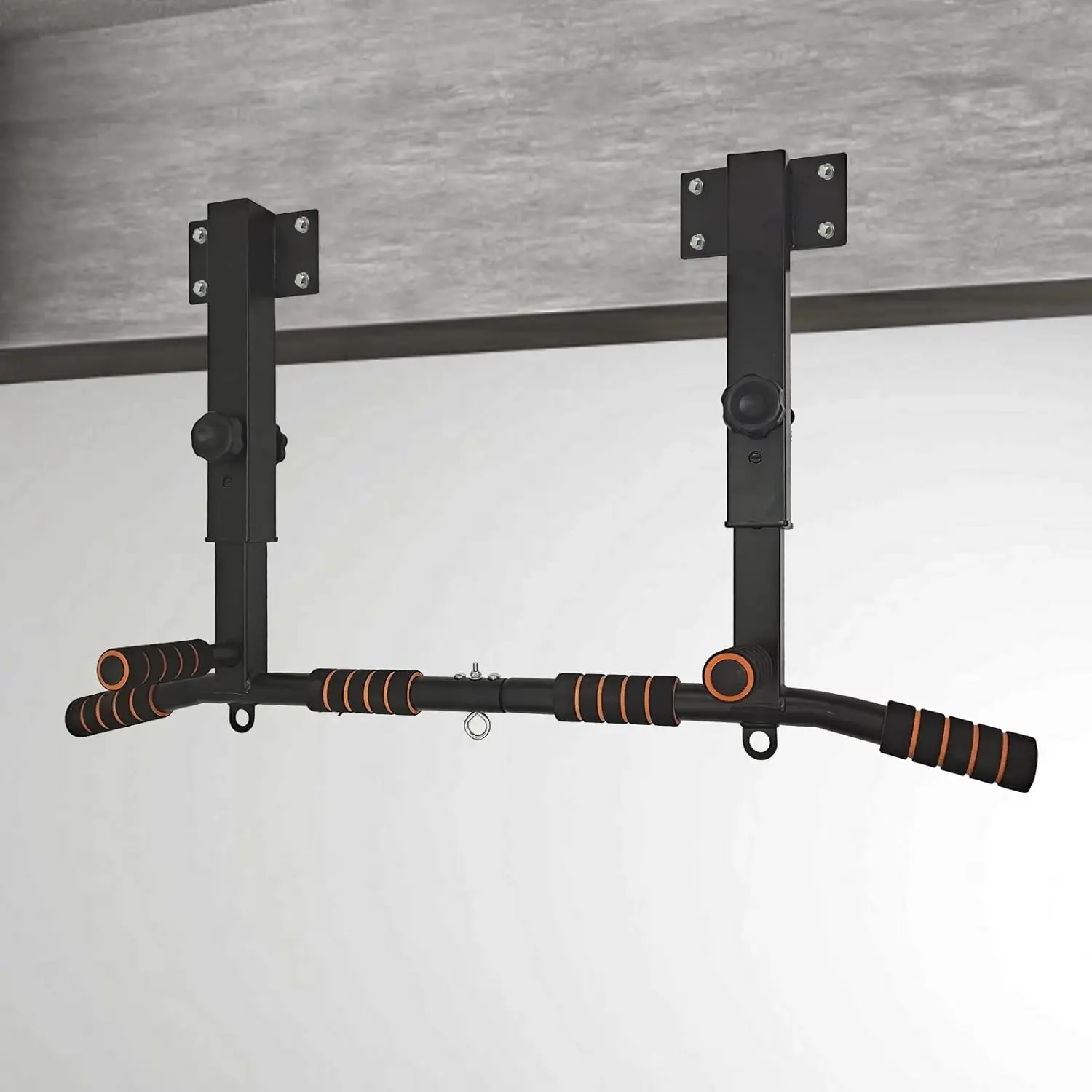 Wall Mounted Pull Up Bar Chin Up bar Multifunctional Dip Station for Indoor Home Gym Workout, Joist Mount Pull Up Bar
Wall Mounted Pull Up Bar Chin Up bar Multifunctional Dip Station for Indoor Home Gym Workout, Joist Mount Pull Up Bar