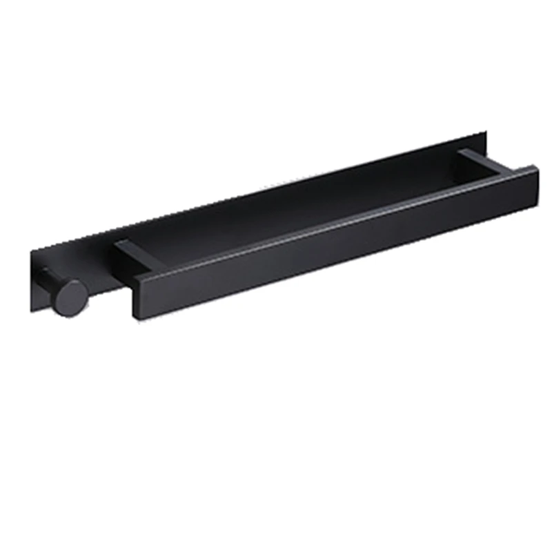 1 Piece Self-Adhesive Towel Holder Bathroom Stainless Steel Guest Towel Holder Black Wall Bath Towel Holder Adhesive
1 Piece Self-Adhesive Towel Holder Bathroom Stainless Steel Guest Towel Holder Black Wall Bath Towel Holder Adhesive