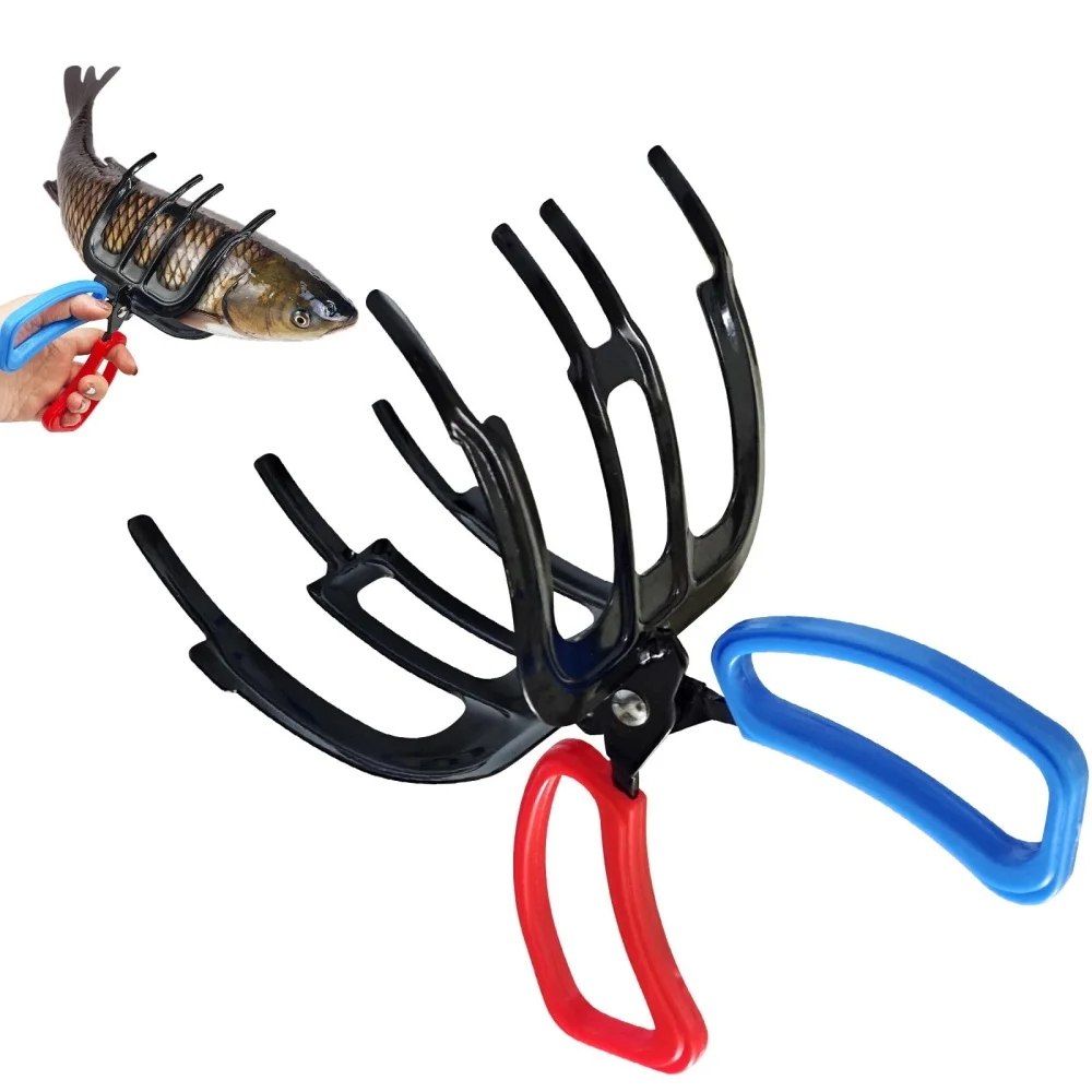 Upgrade 3 Claw Fish Gripper Catch Fish Control Clamp Forceps Fishing Accessories for Most Freshwater Fish Grip Tackle Holder
Upgrade 3 Claw Fish Gripper Catch Fish Control Clamp Forceps Fishing Accessories for Most Freshwater Fish Grip Tackle Holder
