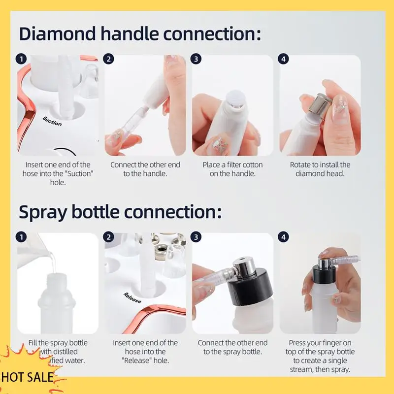 A66Z Microdermabrasion Machine Home Use Facial Peeling Beauty Machine Exfoliation Face Deep Cleaning Skin Care
A66Z Microdermabrasion Machine Home Use Facial Peeling Beauty Machine Exfoliation Face Deep Cleaning Skin Care