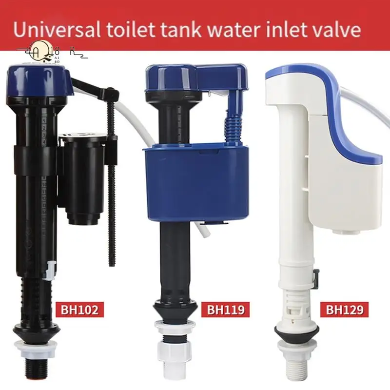 A18R -Bathroom Water Tank Inlet Valve Toilet Water Tank Fittings Intake Valve Toilet Fill Valve With G1/2 Converter
A18R -Bathroom Water Tank Inlet Valve Toilet Water Tank Fittings Intake Valve Toilet Fill Valve With G1/2 Converter