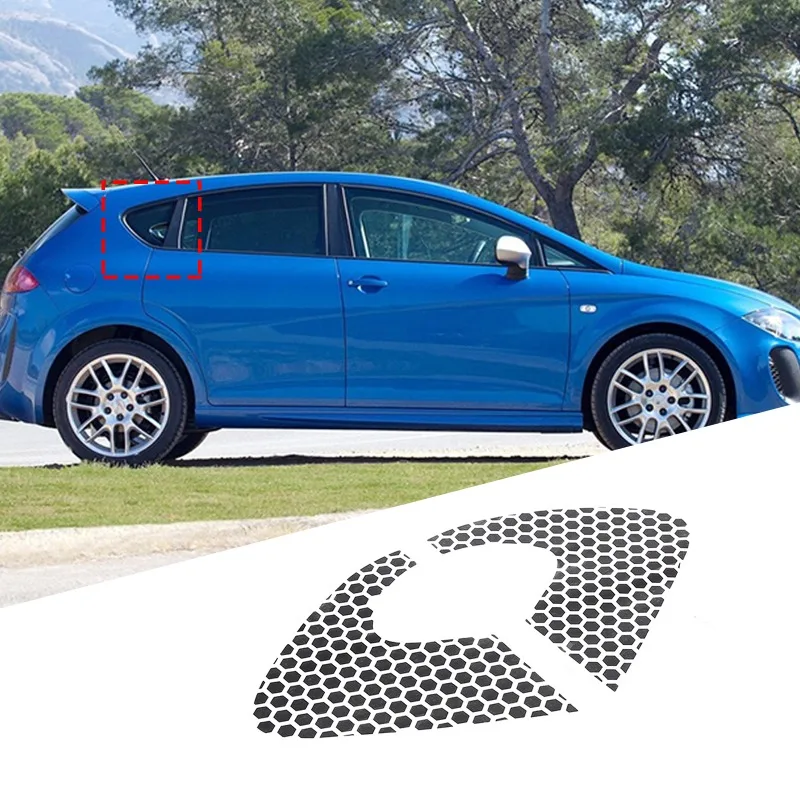 PVC For Seat Leon 2008-2012 Rear Side Window Decals rear quarter window decals - honeycomb design Trim Sticker Car Accessories
PVC For Seat Leon 2008-2012 Rear Side Window Decals rear quarter window decals - honeycomb design Trim Sticker Car Accessories