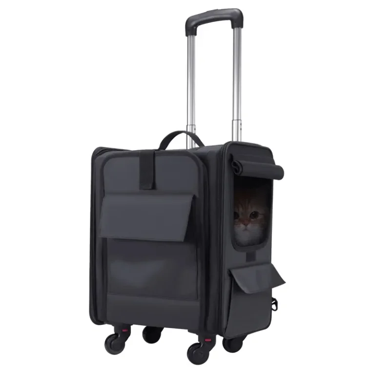 Stylish Foldable 4-Wheel Waterproof Large Capacity Ventilated Breathable Lightweight Pet Suitcase Bag Clear Carrier for
Stylish Foldable 4-Wheel Waterproof Large Capacity Ventilated Breathable Lightweight Pet Suitcase Bag Clear Carrier for