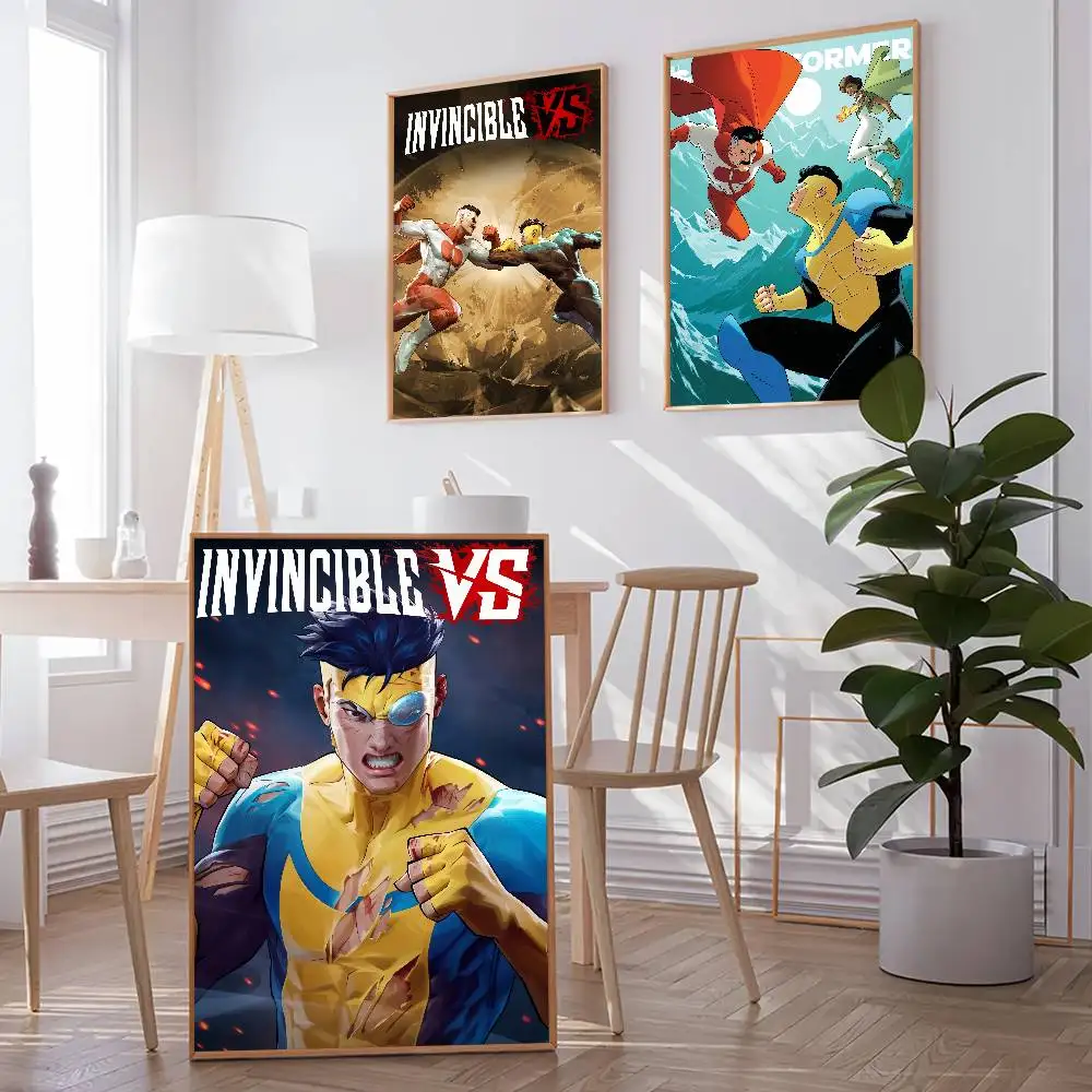 Постер с изображением персонажей из мультфильма I-Invincible VS Game для гостиной, спальни, бара, кафе, украшение для дома, подарки
Постер с изображением персонажей из мультфильма I-Invincible VS Game для гостиной, спальни, бара, кафе, украшение для дома, подарки