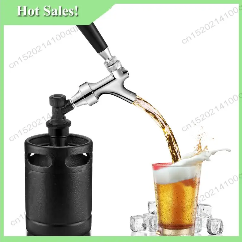 -FDDT Beer Faucet Ball Lock Kit, Homebrew Draft Beer Tap Cornelius & Corny Keg Liquid Ball Lock Picnic Party Beer Tower Set
-FDDT Beer Faucet Ball Lock Kit, Homebrew Draft Beer Tap Cornelius & Corny Keg Liquid Ball Lock Picnic Party Beer Tower Set