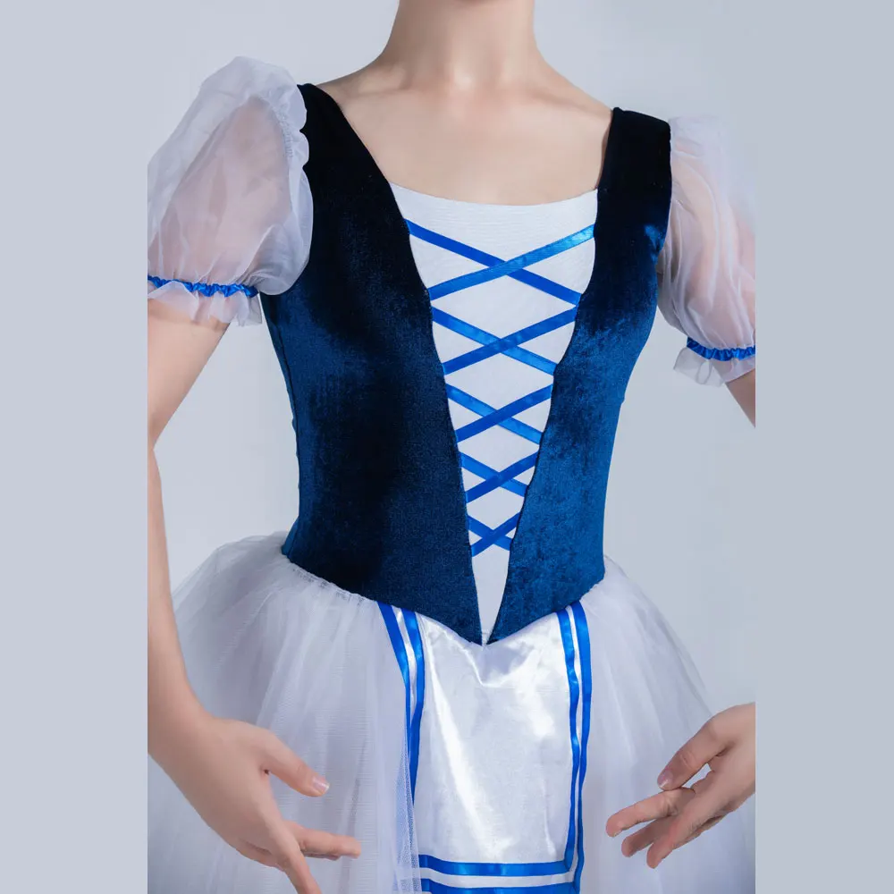 20010 Red/Royal Blue Velvet Top Bodice with White Long Romantic Ballet Tutu For Girls & Women Stage Performance Dancewear
20010 Red/Royal Blue Velvet Top Bodice with White Long Romantic Ballet Tutu For Girls & Women Stage Performance Dancewear