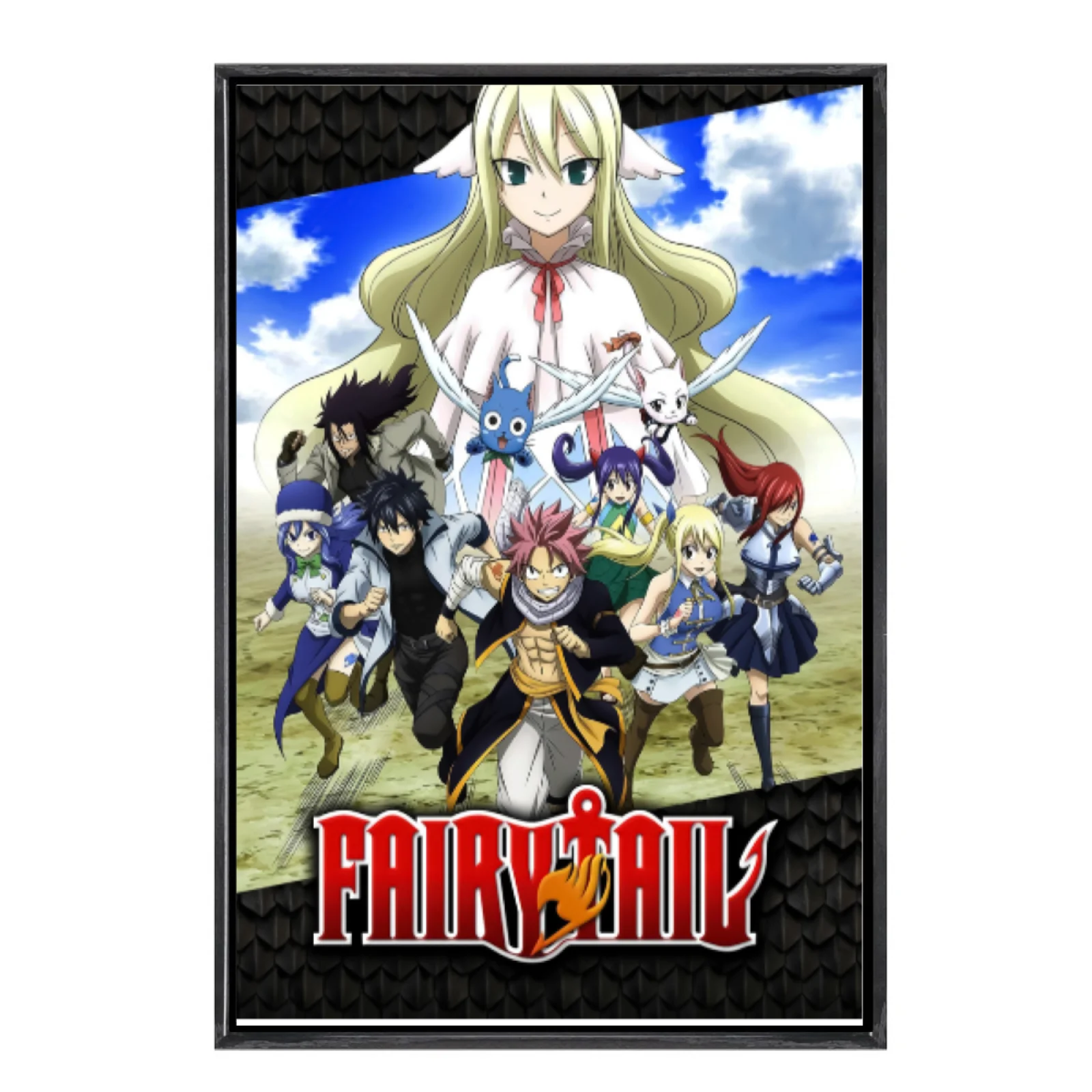 Японская манга, многоразмерный холст, постер в двойной рамке, настенное искусство, сказочный хвост, домашний декор для гостиной, спальни
Японская манга, многоразмерный холст, постер в двойной рамке, настенное искусство, сказочный хвост, домашний декор для гостиной, спальни