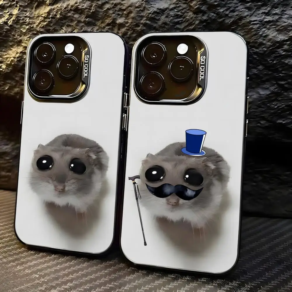 Fashion Funny Sad Hamster Phone Case For lMDColor Silver Shell For lPhone 17 16 e 15 14 13 12 11 Pro Max Plus
Fashion Funny Sad Hamster Phone Case For lMDColor Silver Shell For lPhone 17 16 e 15 14 13 12 11 Pro Max Plus