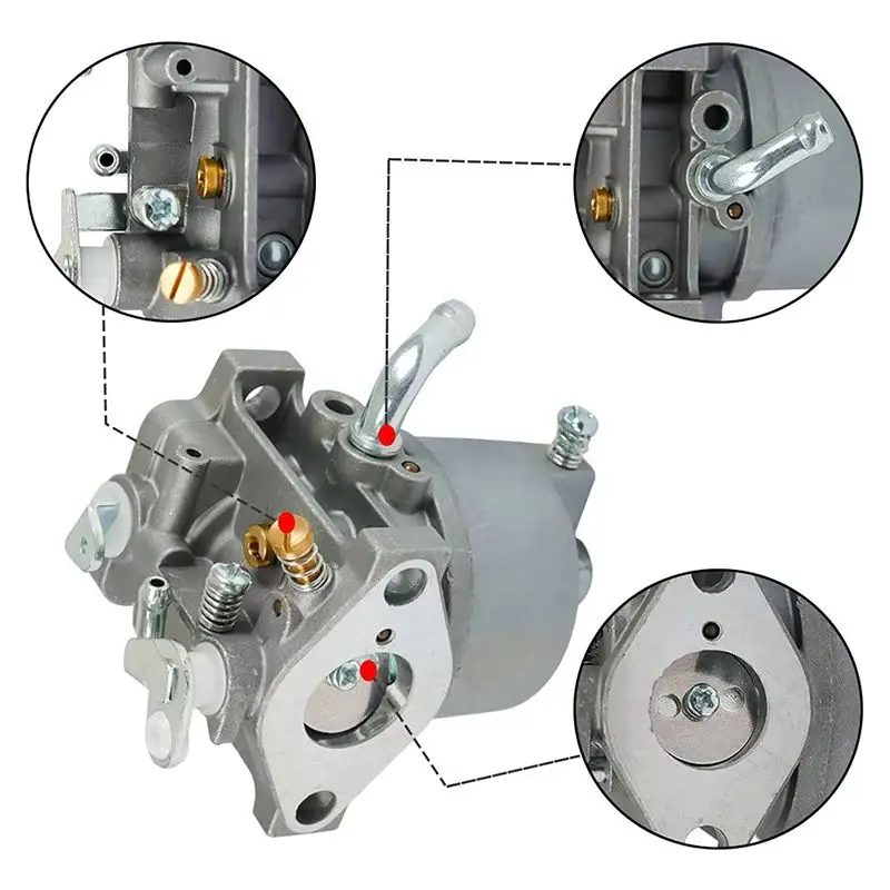 Carburetor for Kawasaki FC150V 4-Stroke Engine, Fits John Deere JX75 JE7514SB, Replaces 15003-2364 AM121151 AM124620
Carburetor for Kawasaki FC150V 4-Stroke Engine, Fits John Deere JX75 JE7514SB, Replaces 15003-2364 AM121151 AM124620