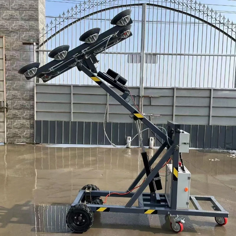 Electric glass suction cup high-altitude hoisting, rotating and flipping, large suction vacuum cup, strong and heavy duty
Electric glass suction cup high-altitude hoisting, rotating and flipping, large suction vacuum cup, strong and heavy duty
