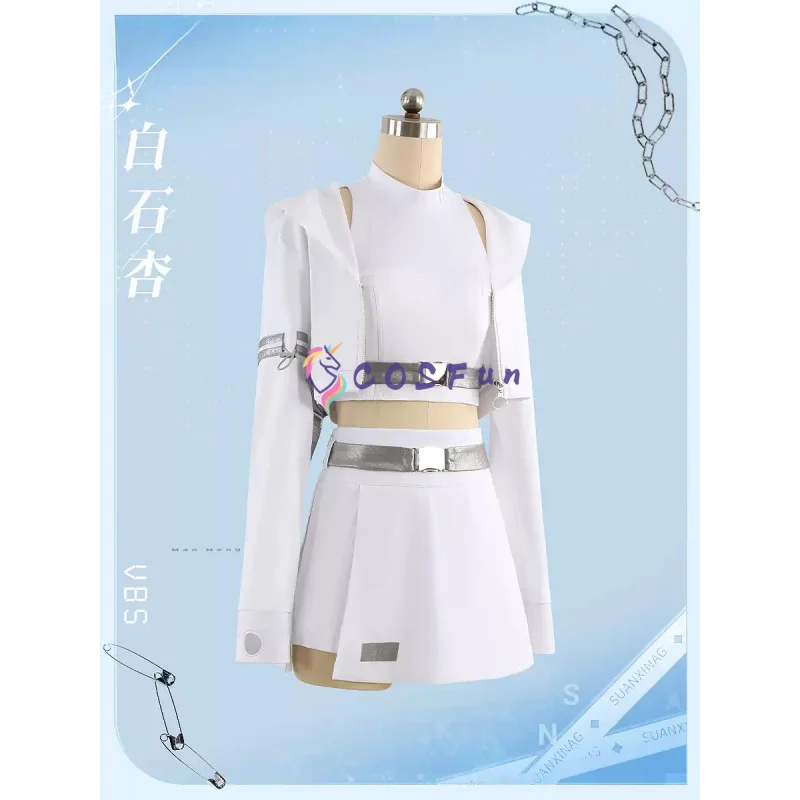 ЦВЕТНАЯ СЦЕНА! Костюм для косплея Шириси А/Азусава Когане, полный комплект, униформа, реквизит, аксессуары, для женщин, на Хэллоуин, карнавал, вечеринку
ЦВЕТНАЯ СЦЕНА! Костюм для косплея Шириси А/Азусава Когане, полный комплект, униформа, реквизит, аксессуары, для женщин, на Хэллоуин, карнавал, вечеринку